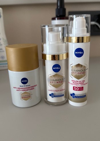 NIVEA Luminous630 Thiamidol Etkili Leke Karşıtı BB Krem set - Görsel 3