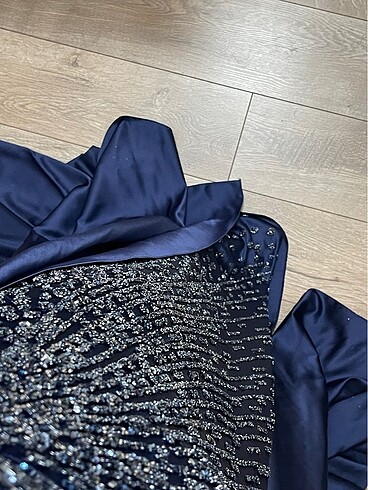 Tesettür taşlı abiye - Görsel 5