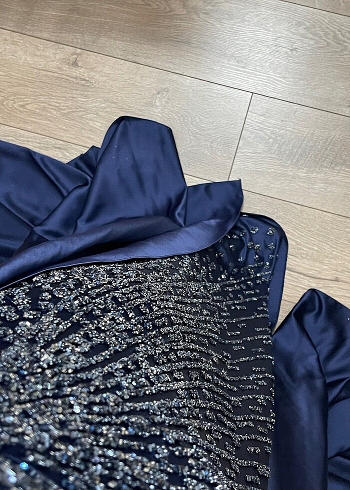 Tesettür taşlı abiye - Görsel 5