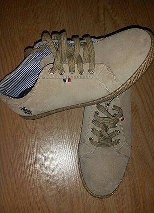 U.S Polo Assn. polo camel spor ayakkabı 