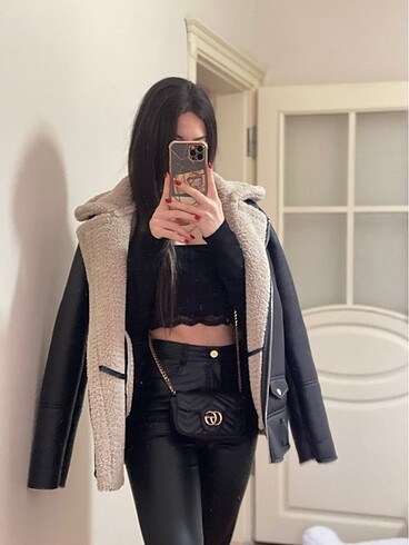 Kürklü ceket - Görsel 2