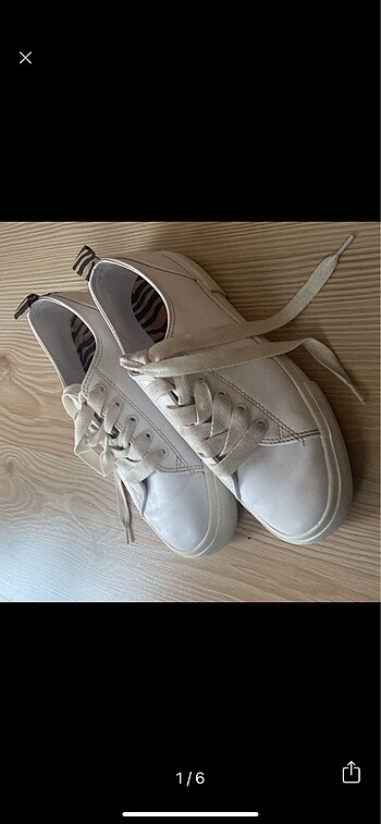 Bershka Beyaz Spor Ayakkabı