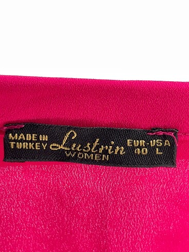 40 Beden pembe Renk Vintage Love Bluz %70 İndirimli.