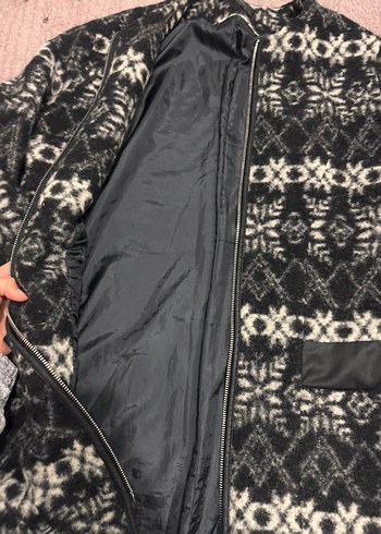 m Beden y2k vintage coquette kürklü gri midi kaban
