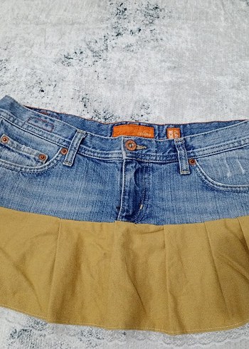 y2k vintage lolita fileli mini etek