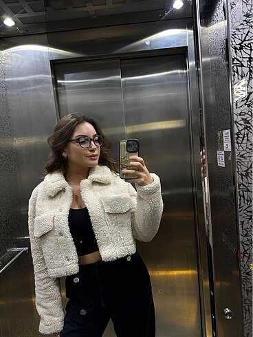 Zara peluş ceket