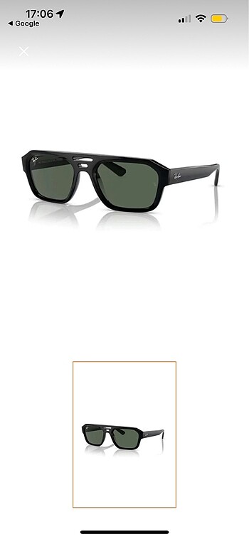 Rayban siyah güneş gözlüğü