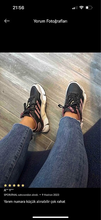 Adidas kadın siyah spor ayakkabı
