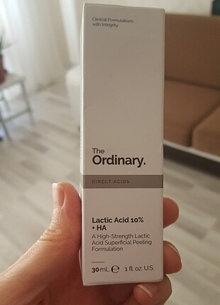 The ordinary lactic acid 10% + HA