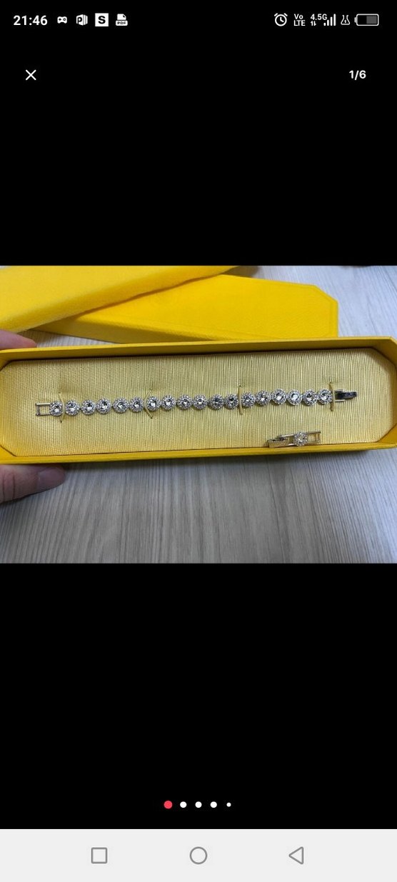 Swarovski angelic bileklik - Görsel 3