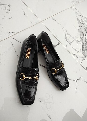 37 Beden siyah Renk Sergio Loafer