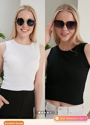 Trendyol & Milla Trendyol halter yaka crop