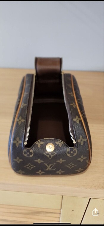  Beden kahverengi Renk Orijinal louis vuitton