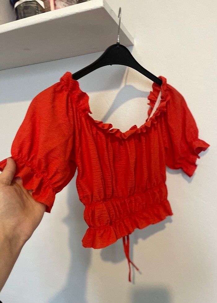 Crop mini üst - Görsel 3