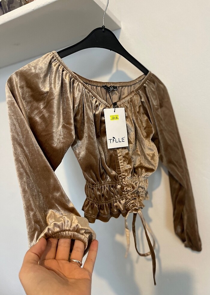 Crop mini üst - Görsel 3