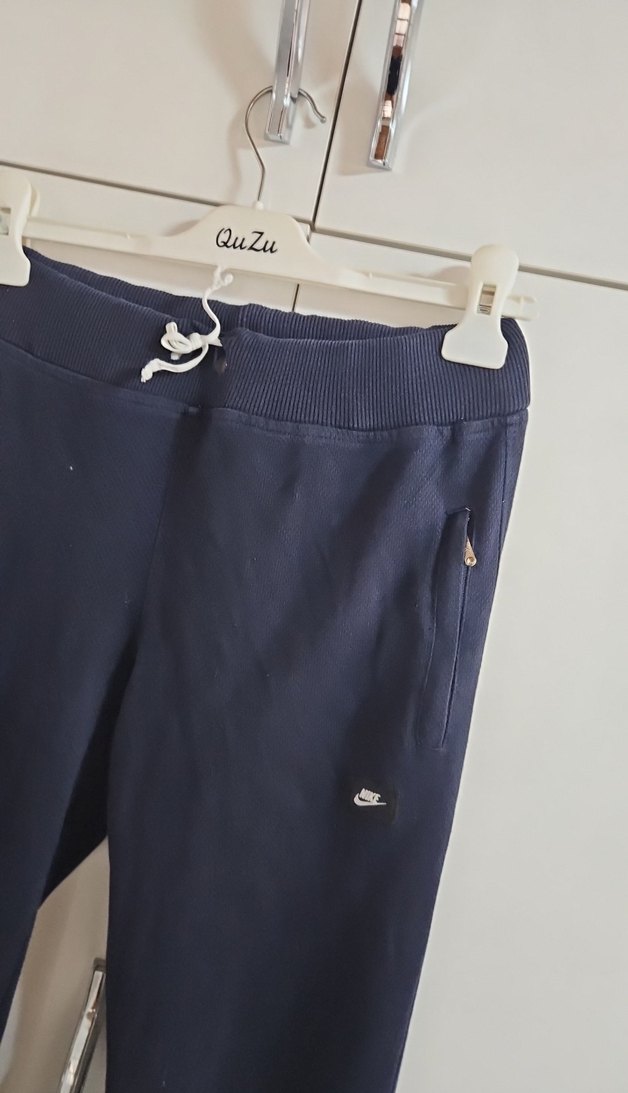 Lacivert Fermuarlı Rahat Sweatpant - Görsel 2