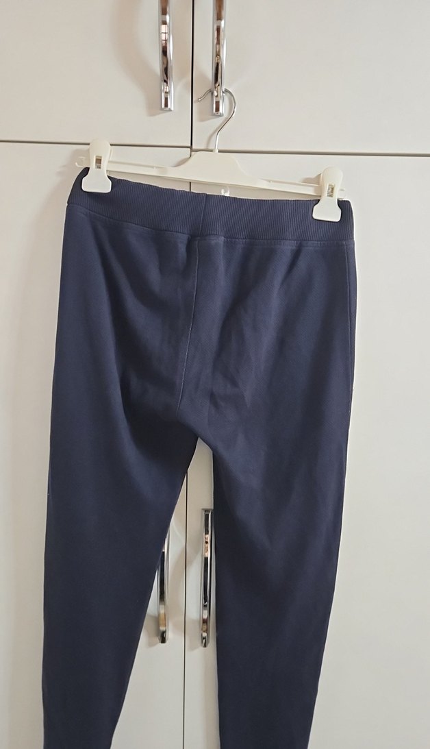 Lacivert Fermuarlı Rahat Sweatpant - Görsel 3