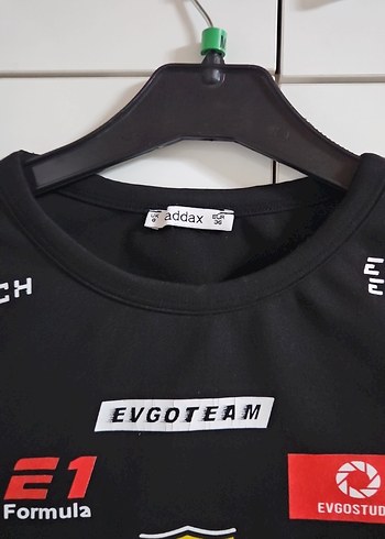 Siyah Kız Kısa Sweatshirt E1 Baskılı - Görsel 2