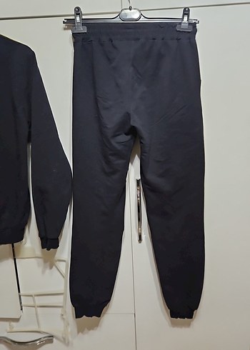 Siyah Nakışlı kiz Çocuk Eşofman Takımı - Görsel 7