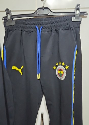 Siyah Nakışlı kiz Çocuk Eşofman Takımı - Görsel 3