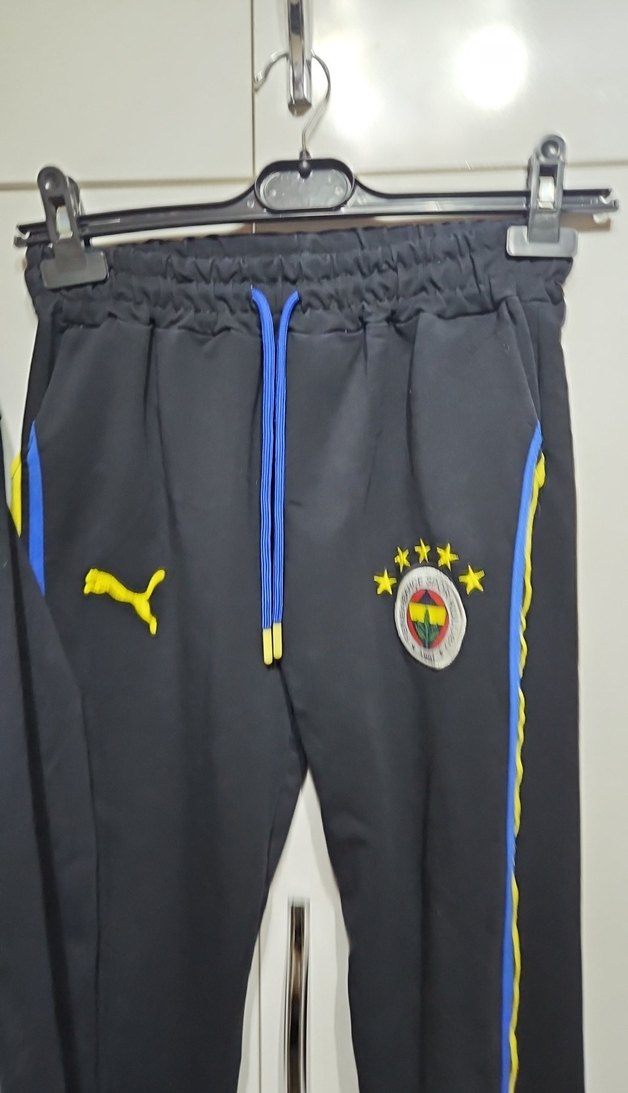 Siyah Nakışlı kiz Çocuk Eşofman Takımı - Görsel 3