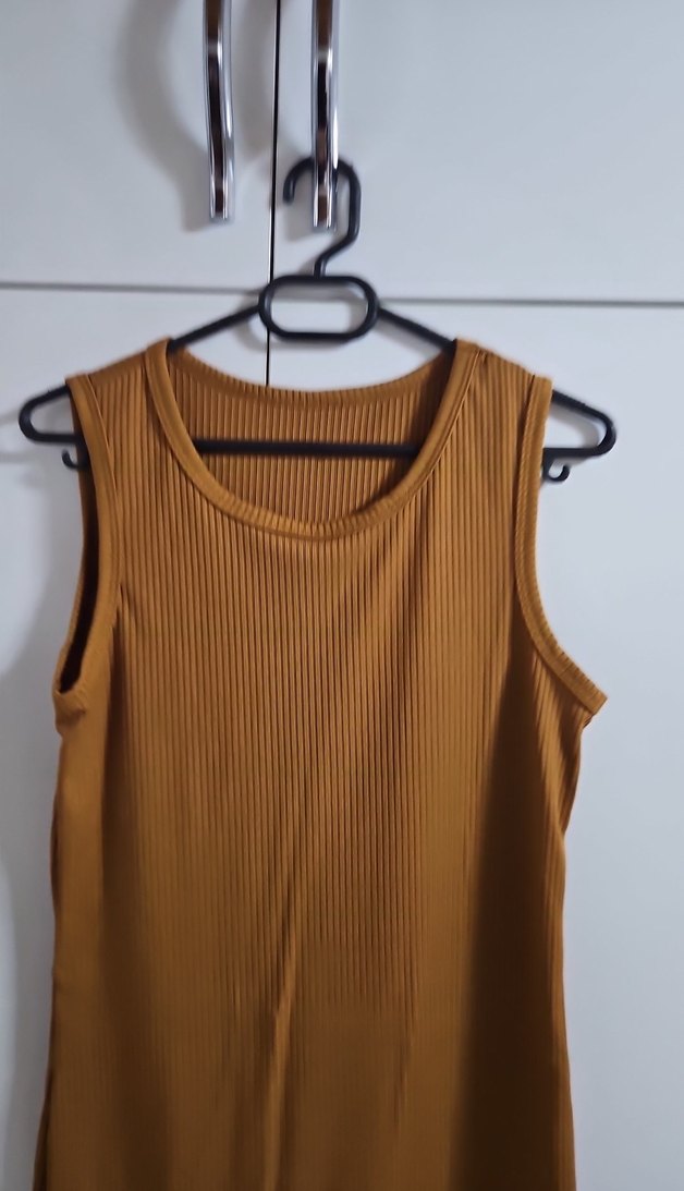 Kolsuz Midi Kiz Elbise - Görsel 2