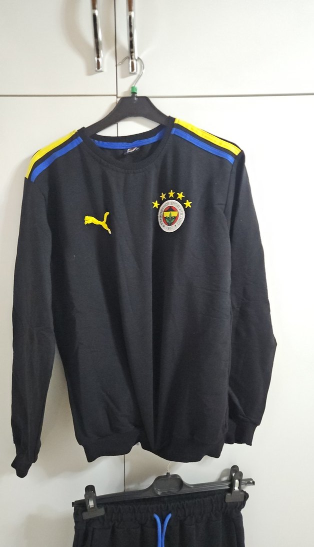 Siyah Erkek Çocuk Eşofman Takımı Puma - Görsel 2