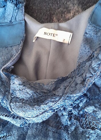 Note Dantel elbise