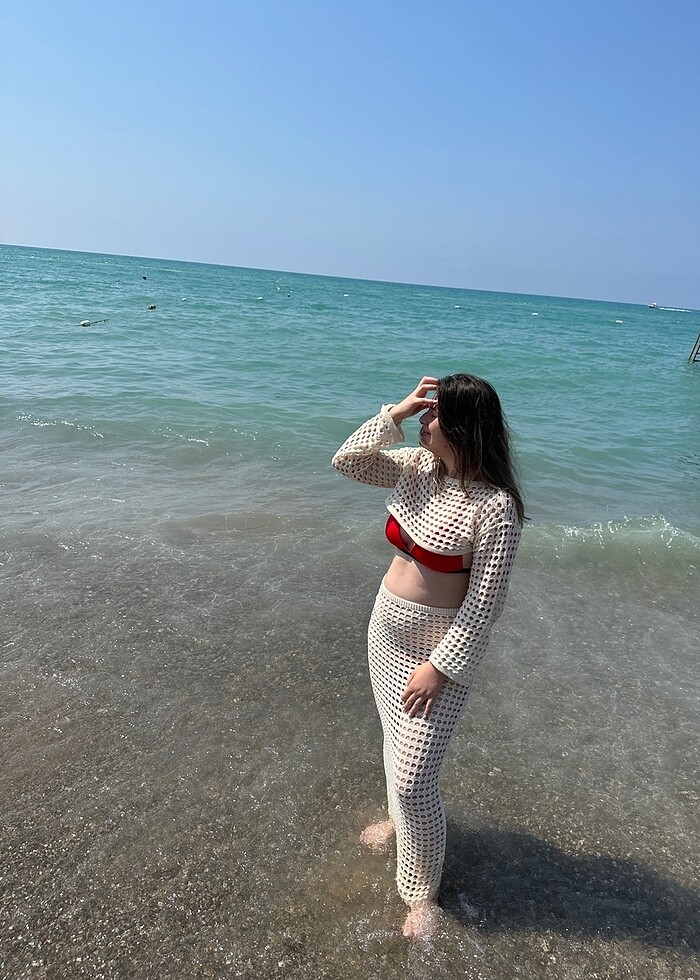 Ajurlu etek ve üst takim - Görsel 2