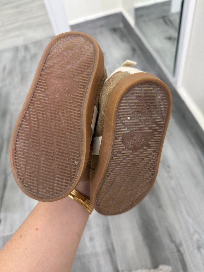 Kahverengi Süet Erkek Çocuk Spor Ayakkabı H&M marka - Görsel 5