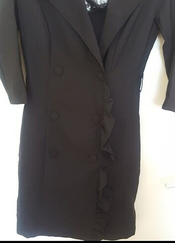 Trendyol & Milla Siyah ceket elbise 