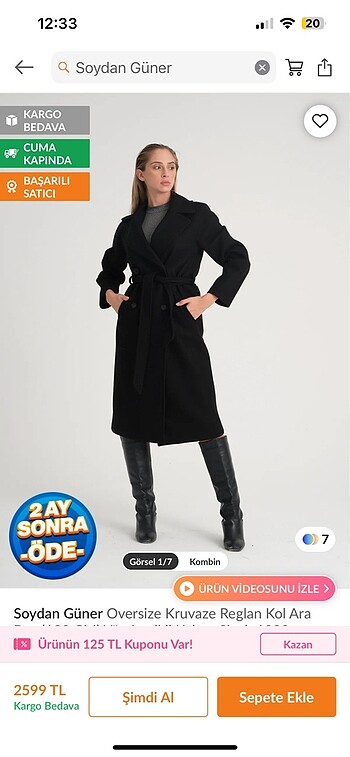 Suud Collection Soydan Güner Kaban