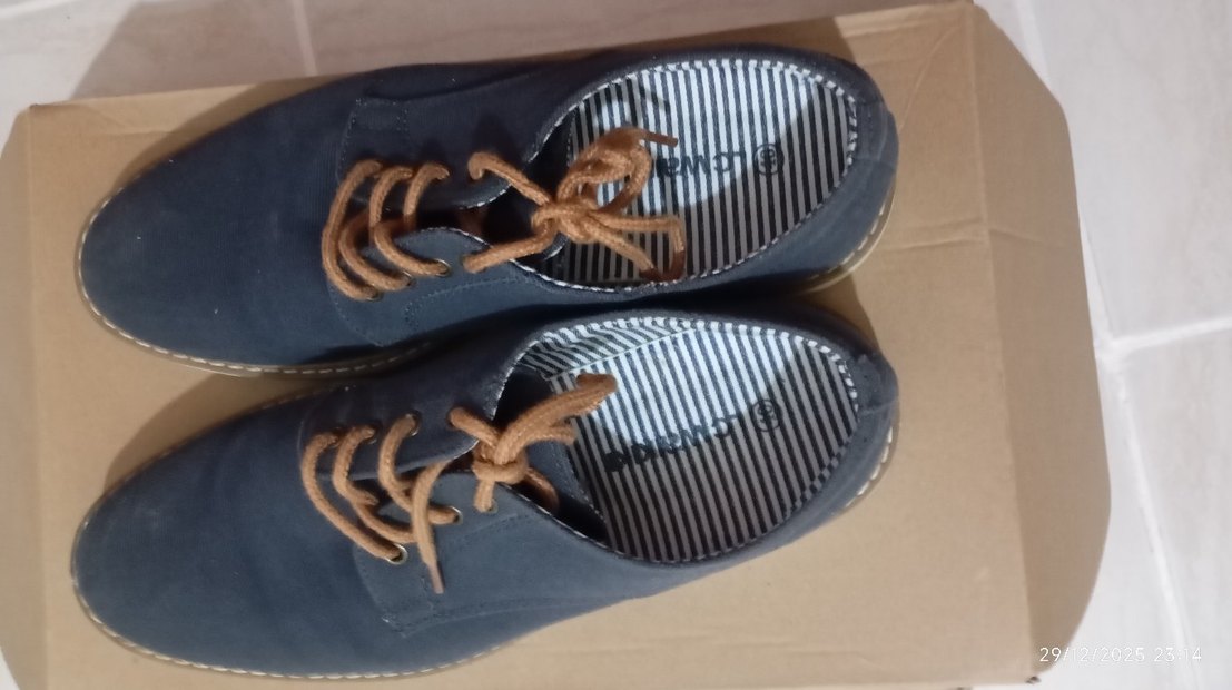 Erkek Kot Kumaş Klasik Günlük Ayakkabı - Görsel 2