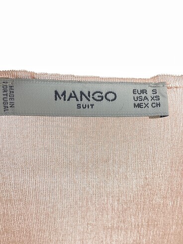 s Beden ten rengi Renk Mango Bluz %70 İndirimli.