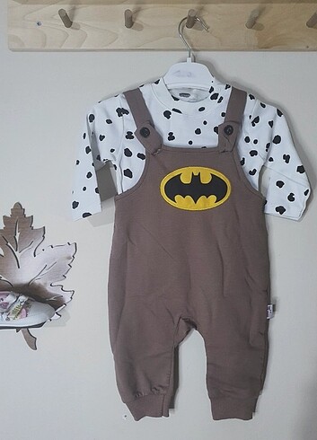 Batman detay erkek bebek tulum Murat Baby marka