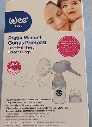  Süt sağma pompası manuel