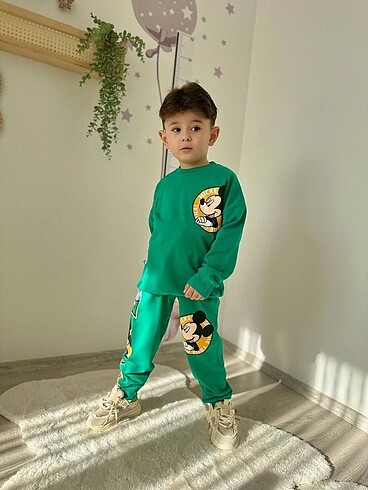 Erkek çocuk takım 3/4/5/6/7 yaş