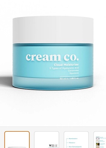 Cream co nemlendirici 