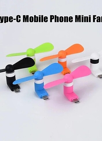 Taşınabilir Mini USB El Fanı