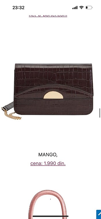 MANGO BORDO ÇANTA