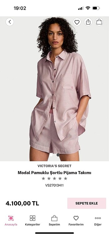 VICTORIA?S SECRET PIJAMA TAKIMI