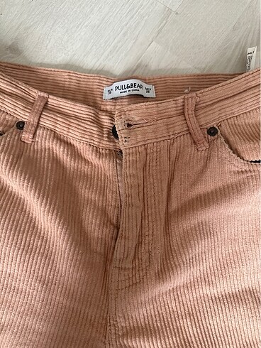 Pull and Bear Pull bear kadife pantolon