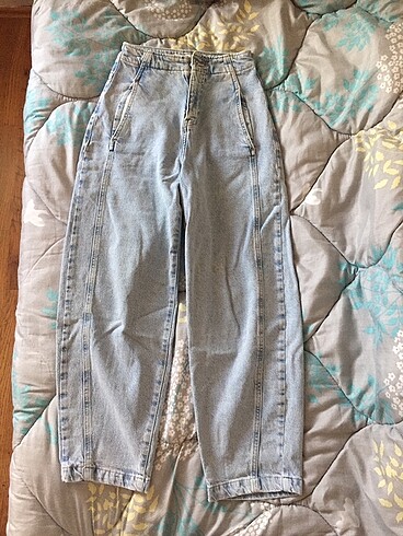 Mango Mango yüksek bel mom jean