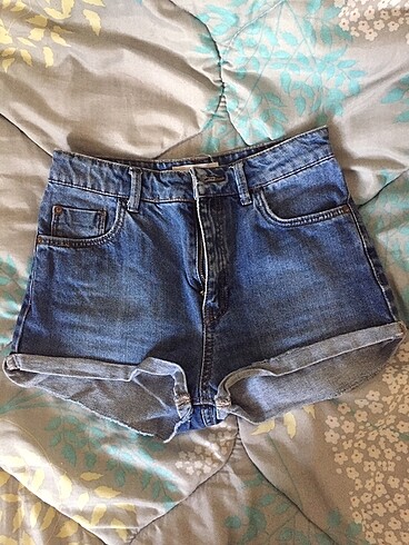 Mango jean mini şort