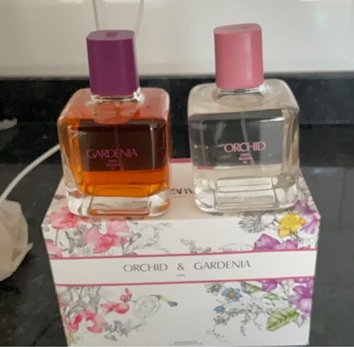 Zara Kullanılmadı 100 ml orchid 100 ml gardenia