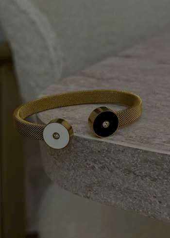 Diğer Altın Renkli Elastik Minimalist Bileklik