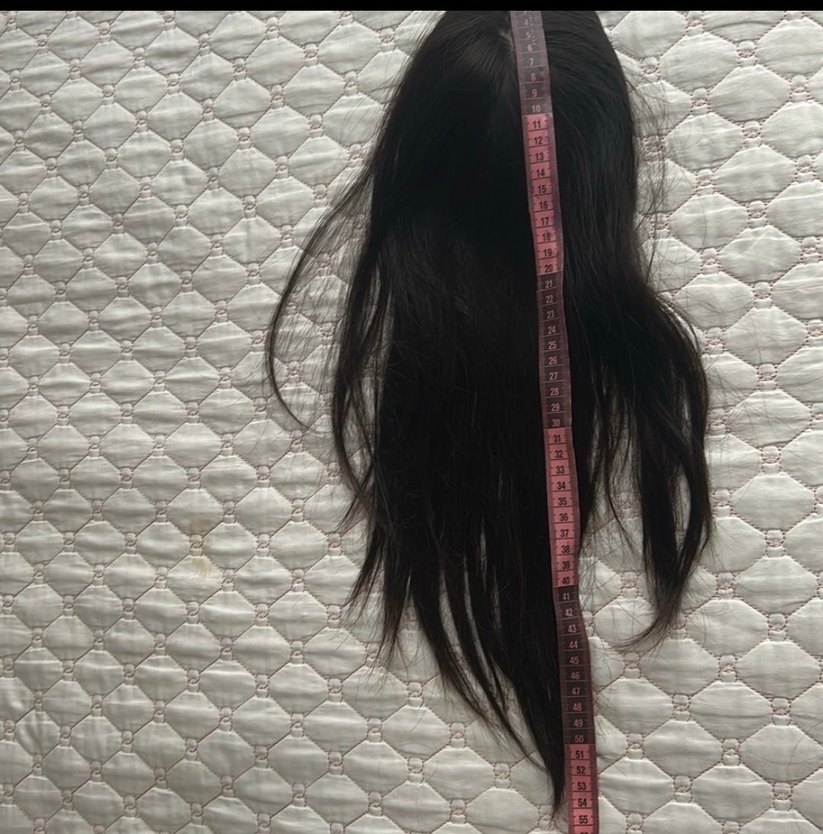 Gerçek saç ipek taban tepelik - Görsel 3