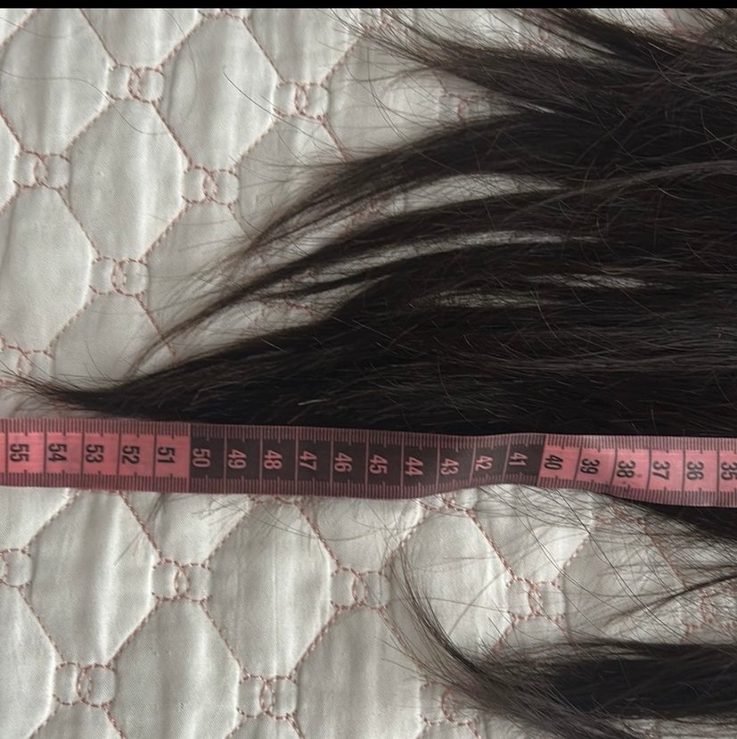 Gerçek saç ipek taban tepelik - Görsel 4