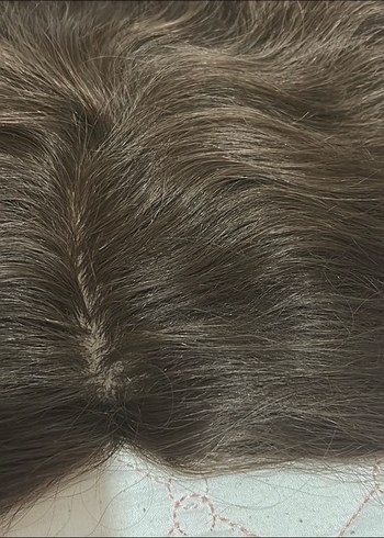 Gerçek saç ipek taban tepelik - Görsel 2