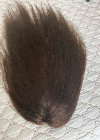 Gerçek saç ipek taban tepelik - Görsel 4